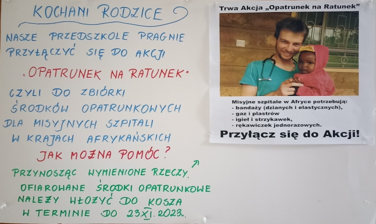 Akcja Opatrunek Na Ratunek Przedszkole Nr 52 W Gdyni